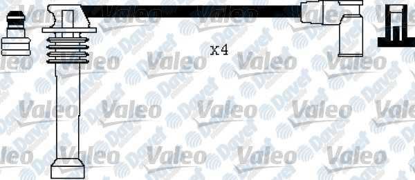 VALEO 346366 Buji Kablosu Mondeo-Focus-Fiesta 1.8- 2.0 16v (96>00)